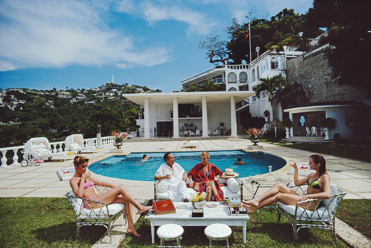 'Nirvana Quartet' 1986 Slim Aarons Limited Estate Edition