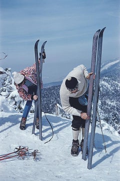 'On The Slopes Of Sugarbush' 1960 Slim Aarons Limited Estate Edition