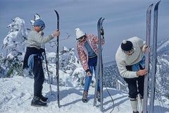 Slim Aarons - On The Slopes Of Sugarbush, New England, Estate Edition Photograph On The Slopes Of Sugarbush, New England, Estate Edition Photograph