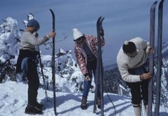 On The Slopes Of Sugarbush Slim Aarons Nachlass gestempelter Druck