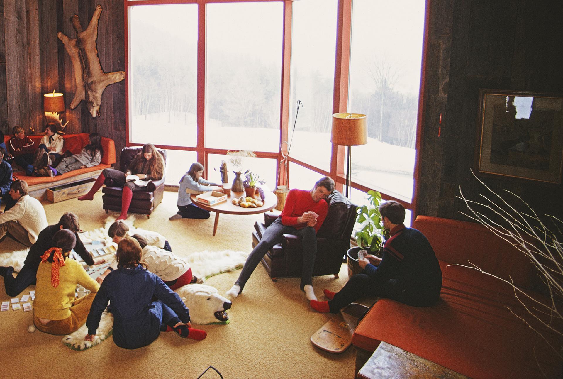 Sur les pentes de Sugarbush, Vermont, Edition Modern, Mid-Century Modern Photo en vente 1