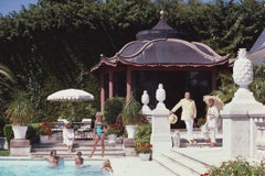 'Pagoda Poolhouse' 1985 Slim Aarons Edición Limitada Estate