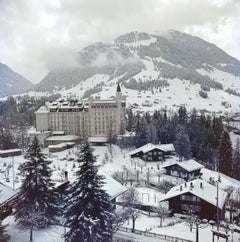 L'hôtel Palace Palace, Gstaad, édition de succession, photographie de paysage