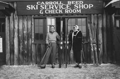 Vintage Palm Bay Club, Estate Edition Photograph: 1950s Ski in New Hampshire