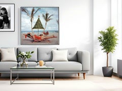 Vacaciones de Navidad en Palm Beach - Fotografía moderna de mediados de siglo