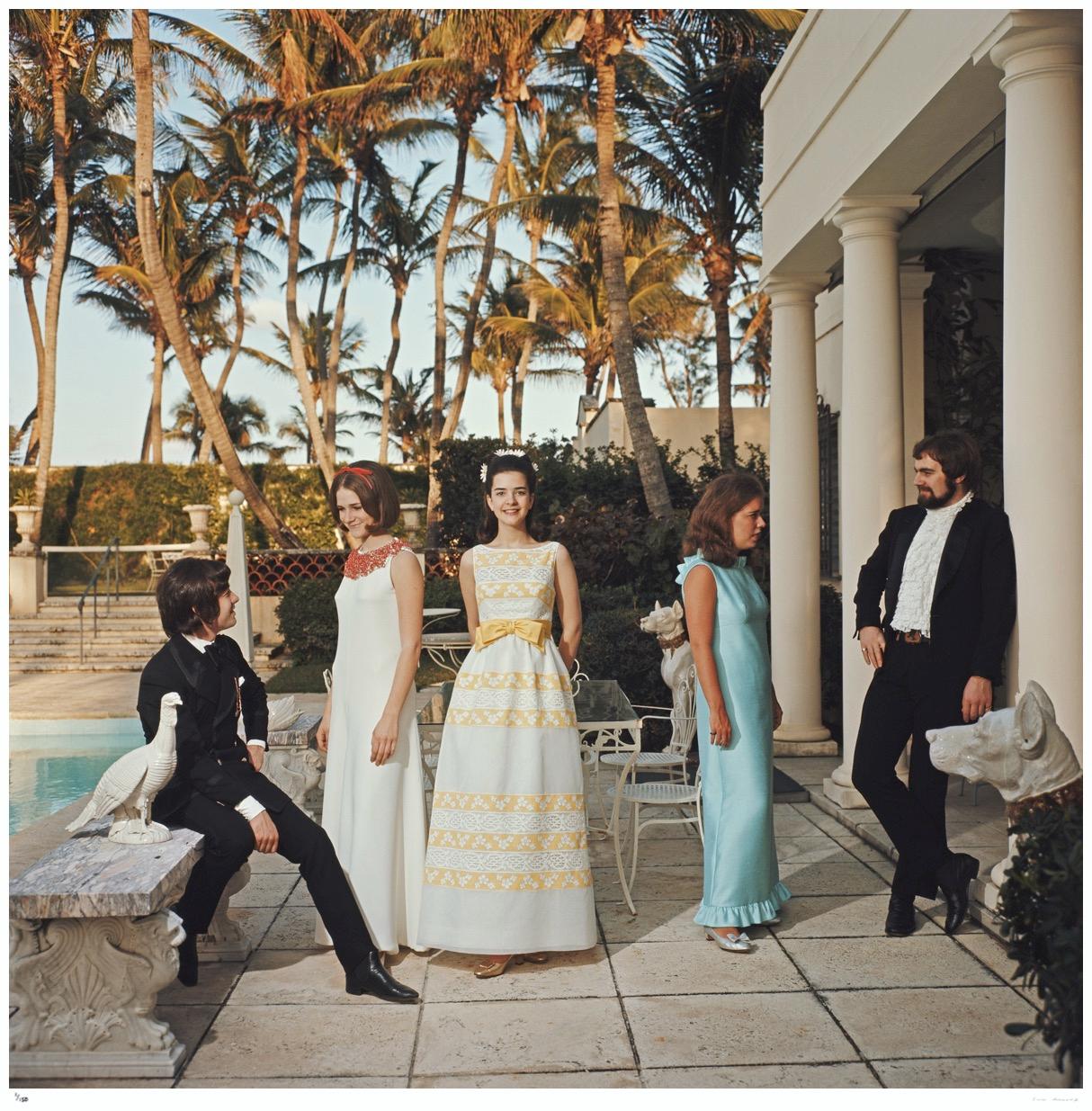 Palm Beach Debutantes 1968 - Slim Aarons Estate Stamped