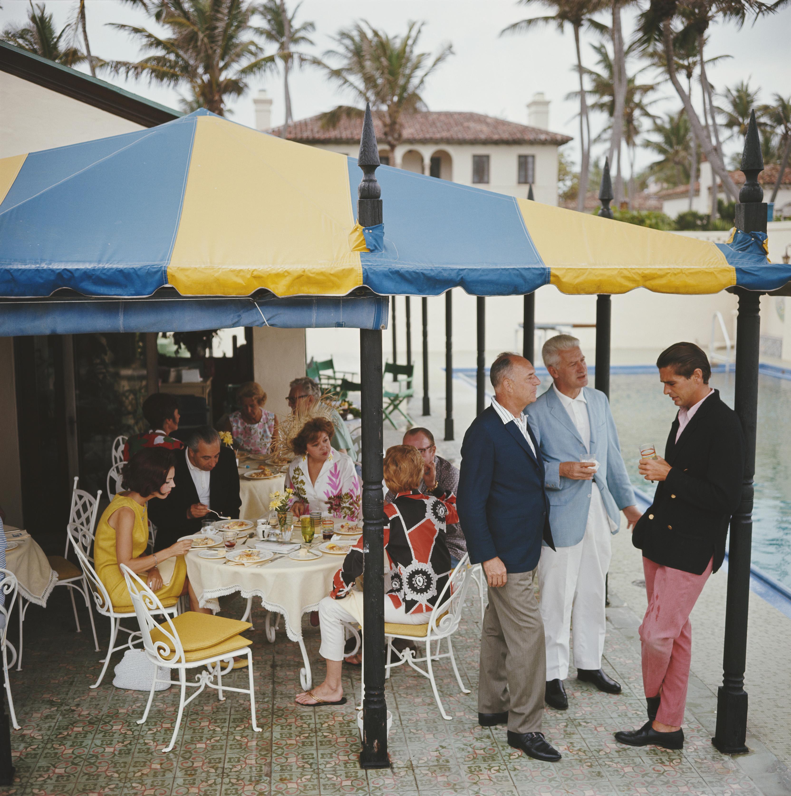 Fiesta en Palm Beach, Florida, Edición «Estate», fotografía de estilo «Mid-Century Modern»