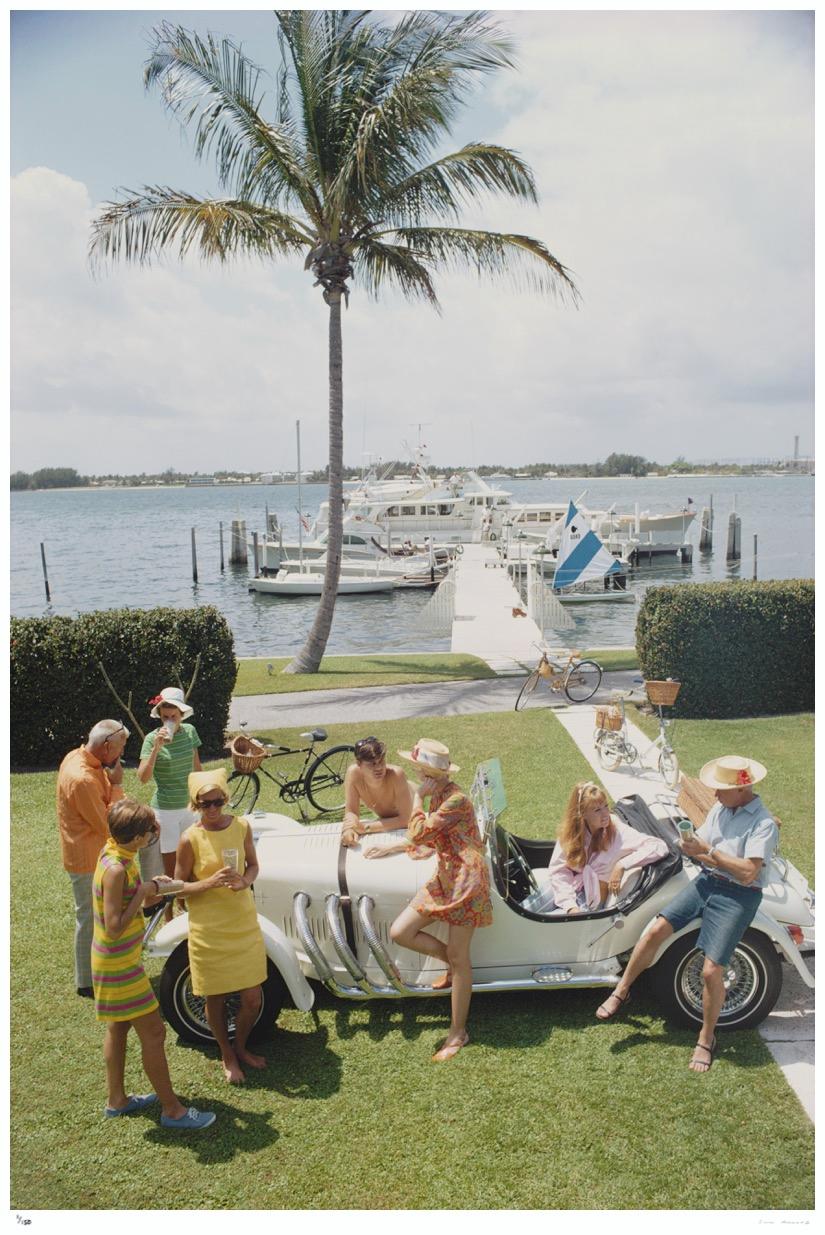 Palm Beach Society 1968 - Slim Aarons timbré par la succession