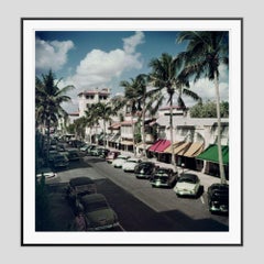 Palm Beach Street 1953 Slim Aarons Estate Stamped Edition