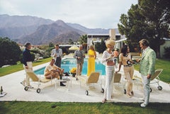 Retro Palm Springs Party Slim Aarons Estate Stamped Print