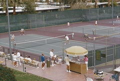 Vintage 'Palm Springs Tennis Club' 1970 Slim Aarons Limited Estate Edition