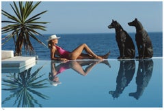 Pantz Pool 1985 - Slim Aarons Estate Stamped