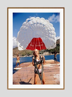 Paraglider 1968 Slim Aarons Estate Stamped Edition