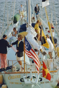 'Party In Bermuda' 1970 Slim Aarons Limited Estate Edition