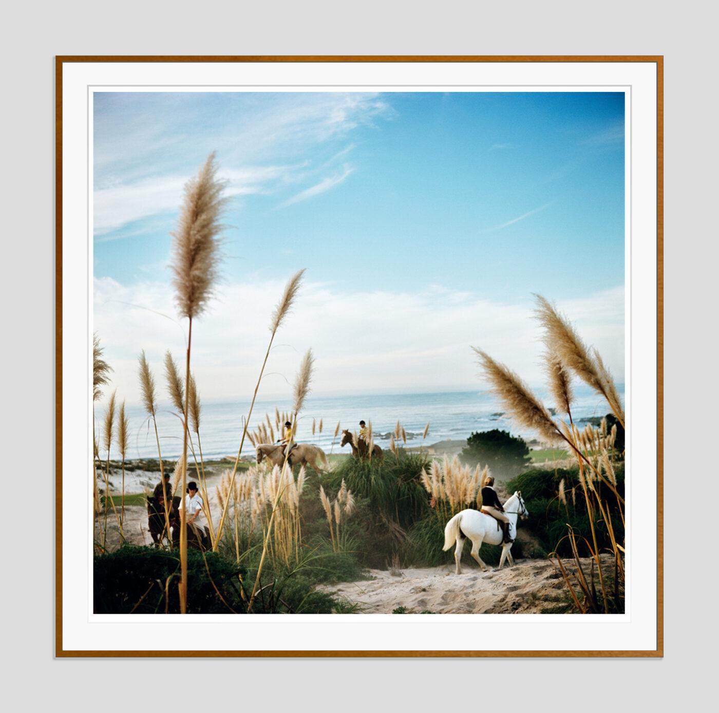 Pebble Beach 1976 Slim Aarons Nachlass, gestempelte Auflage  im Angebot 1