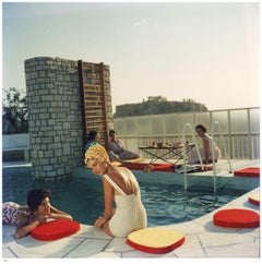 Penthouse Pool 1961 - Slim Aarons Estate Stamped