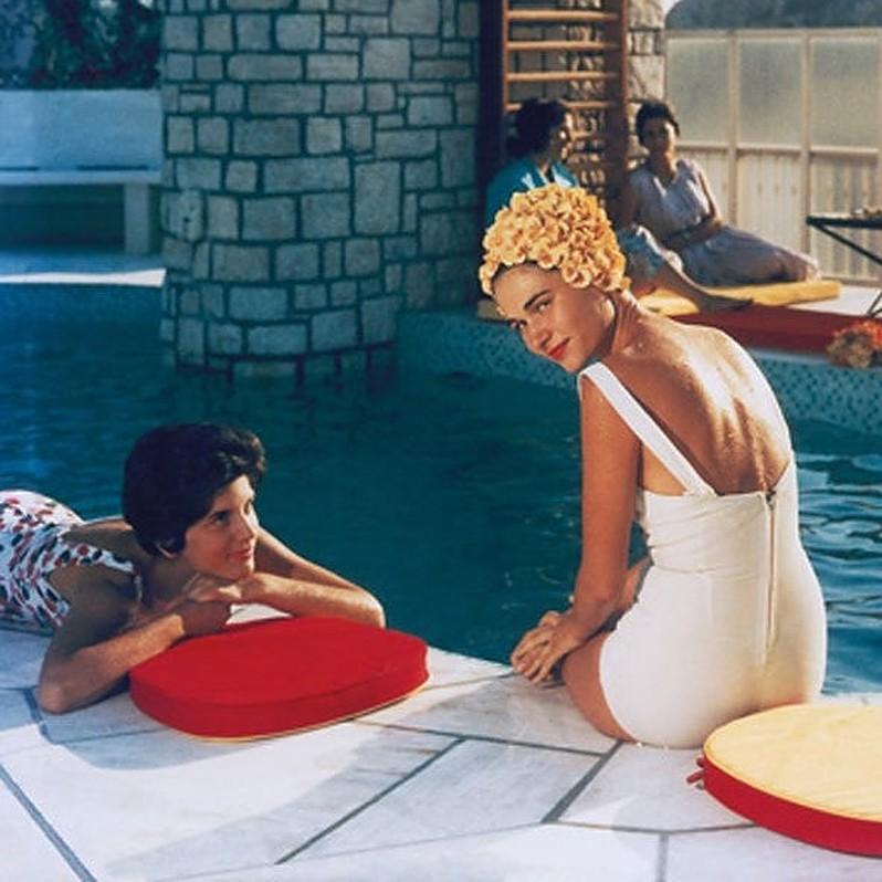 1960s pool party