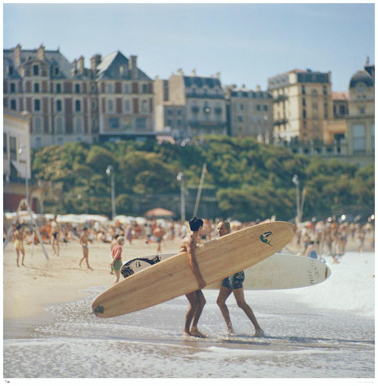Peter Viertel 1960 - Slim Aarons Estampillé par la succession