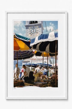Piazza Umberto I, Capri C-Type Print, Aarons Estate-Stamped, Edition of 150