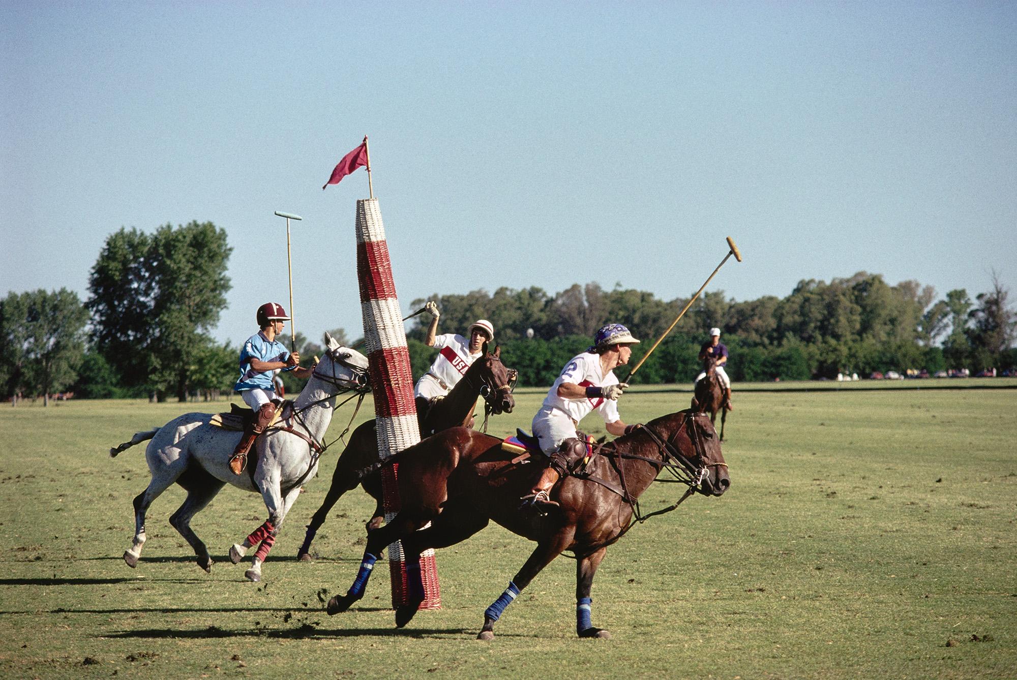Polo In Buenos Aires (Between Chukkers, 1990) by Slim Aarons