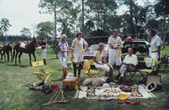 Vintage Polo Party 1981 Slim Aarons Estate Stamped Edition 