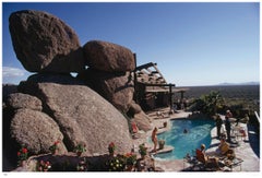 Pool at Bouldereign 1973 - Slim Aarons Estate Stamped