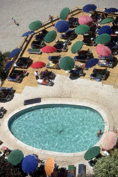 'Pool At Carvoeiro'  Slim Aarons Estate Edition
