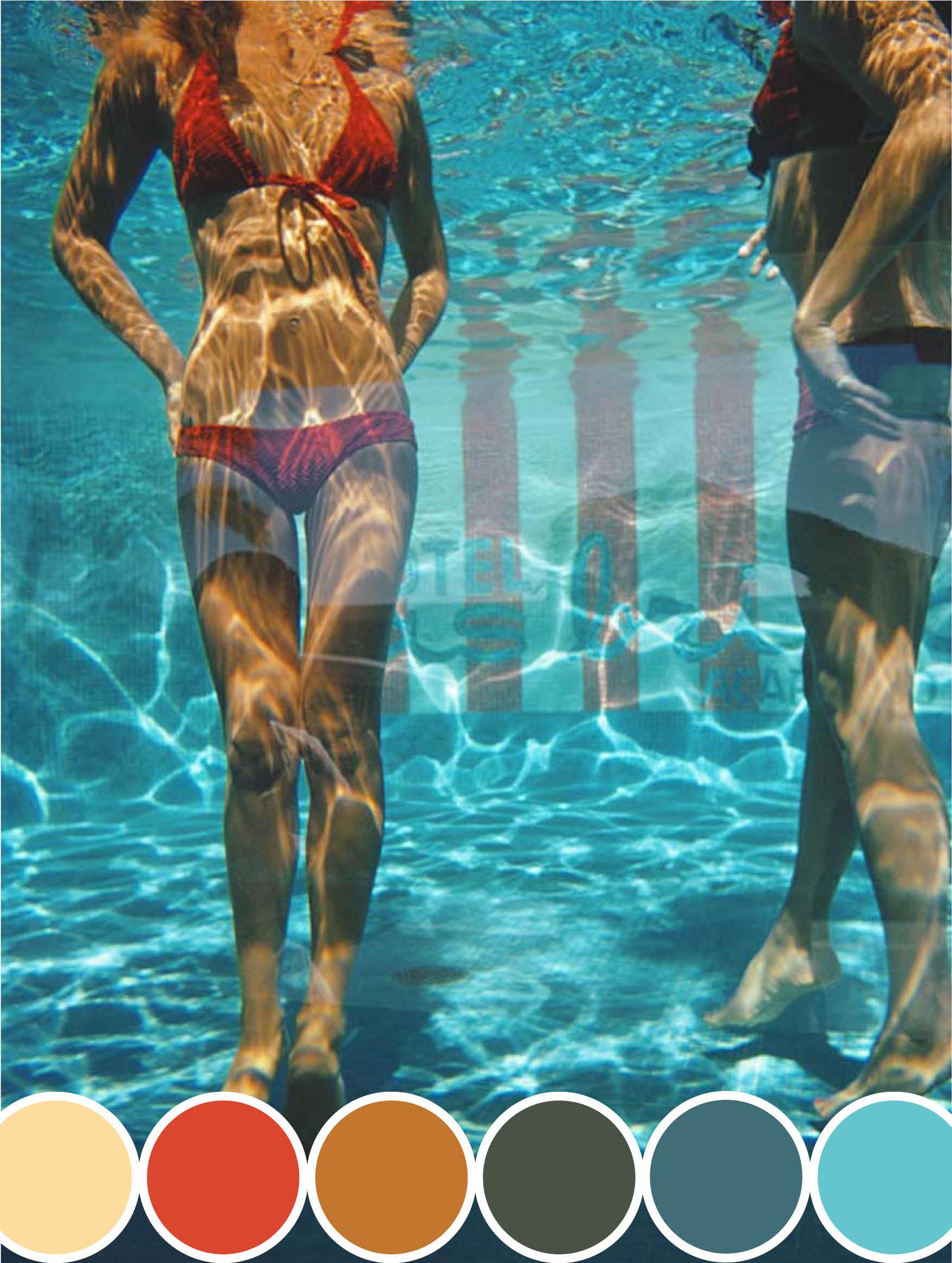 Une vue sous-marine de la piscine de l'hôtel Las Brisas à Acapulco, Mexique, février 1972.

Une femme boit dans une noix de coco sous l'eau de la piscine de l'hôtel Las Brisas à Acapulco, Mexique, février 1972.

Slim Aarons
Boisson