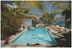Pool At Las Hadas 1974 - Slim Aarons Estate Stamped