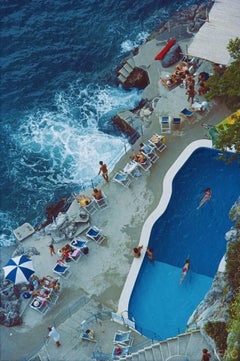 Vintage Pool On Amalfi Coast (Slim Aarons Estate Edition)
