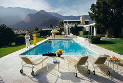 Poolside Catwalk, 1970, Slim Aarons, édition limitée de la collection de succession