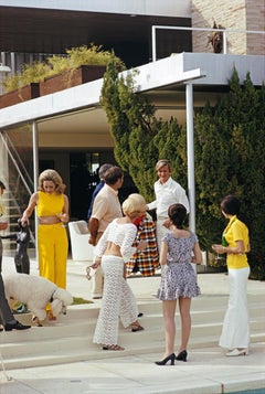 Vintage Poolside Chic Slim Aarons Estate Stamped Print