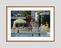 Poolside Gathering 1970 Slim Aarons Estate Stamped Edition