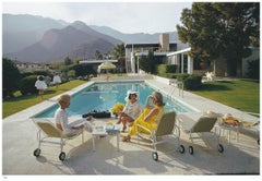 Poolside Gaze 1970 - Slim Aarons Estate Stamped