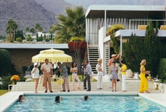 Poolside Host, California, Estate Edition, Mid-Century Modern Photograph