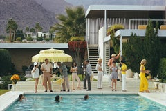 Poolside Host - Slim Aarons, Fashion, Style, 20th century, Swimming Pool, USA