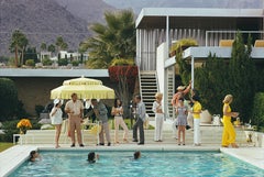 Poolside Host - Slim Aarons, Poolside Gossip, 20th century, Swimming Pool