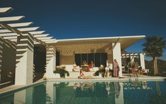 Vintage 'Poolside In Arizona' 1973 Slim Aarons Limited Estate Edition