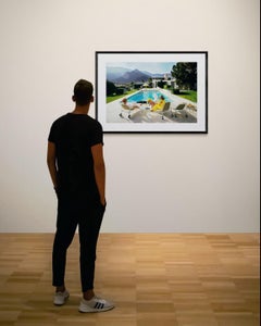 Poolside Ladies at Kaufman Desert House, 1970