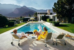 Poolside Ladies at Kaufman Desert House, 1970
