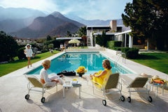 Slim Aarons: Poolside Pairs, gestempelter Druck