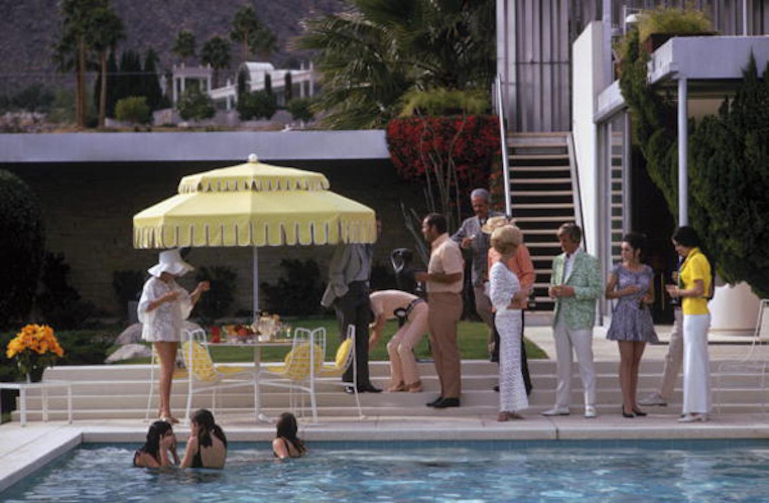 Poolside Party - Slim Aarons, 20th Century, Photography, Landscape