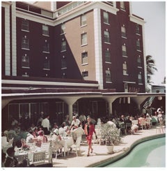 Poolside Promenade 1961 - Slim Aarons Estate Stamped