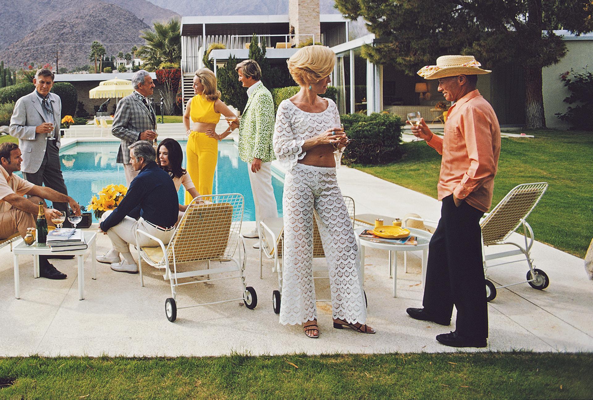 Poolside Social, Palm Springs, Estate Edition, Portrait Photograph For Sale 3