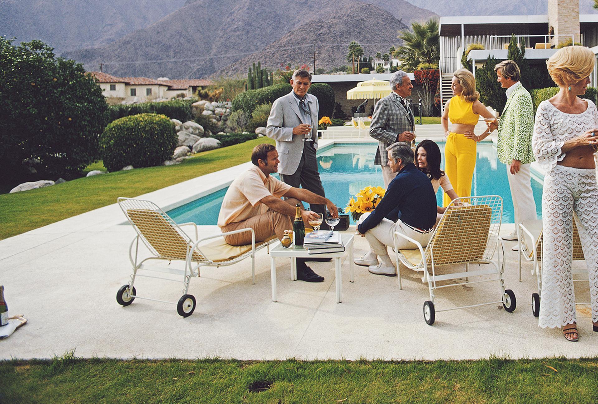Poolside Social, Palm Springs, Estate Edition, Portrait Photograph For Sale 4