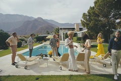 'Poolside Socialites' 1970 Slim Aarons Limited Estate Edition