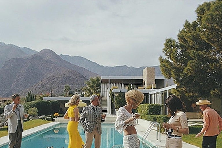 Poolside with Slim Aarons