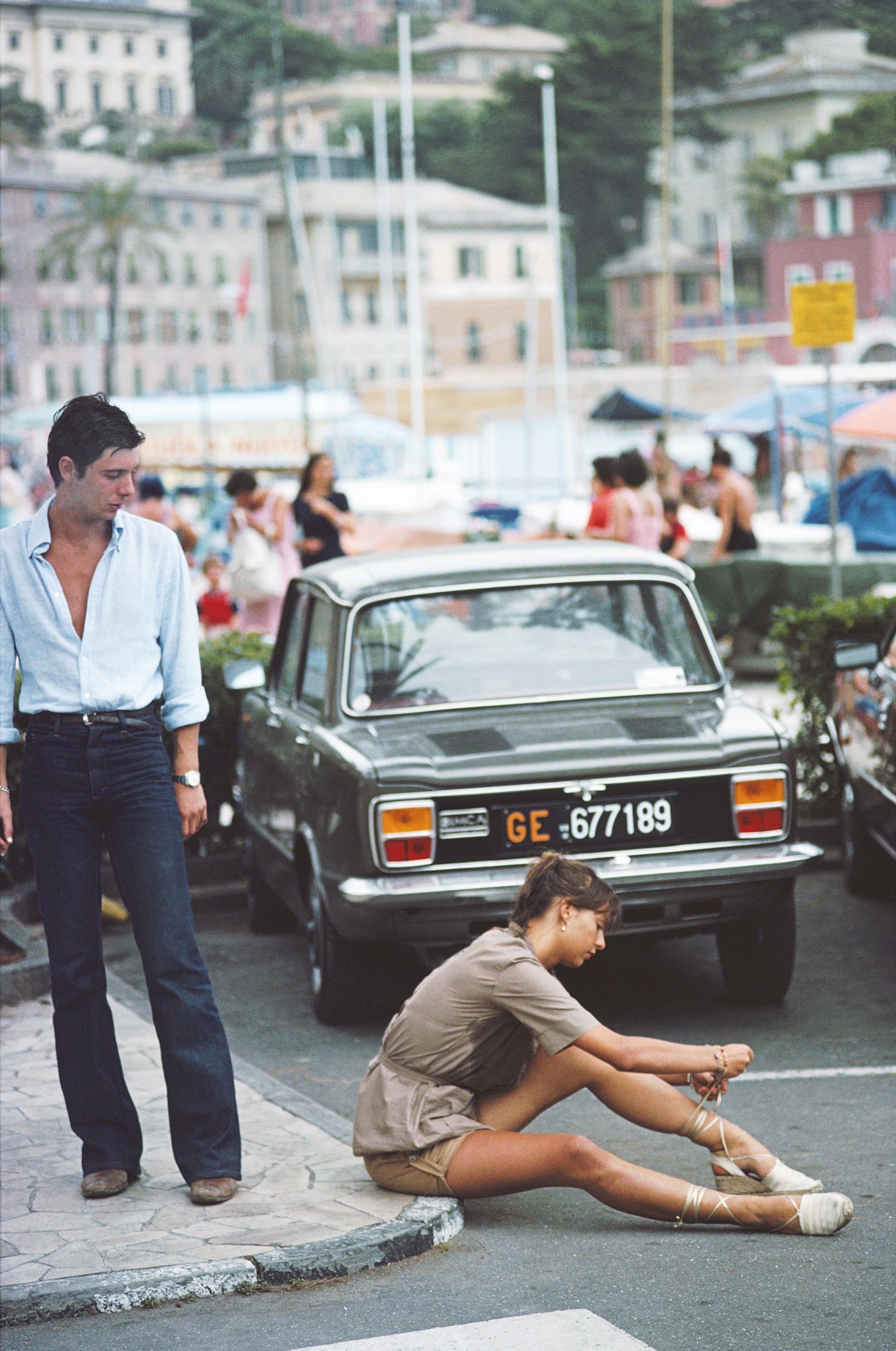 Color Photograph di Slim Aarons - Vita da porto, edizione immobiliare