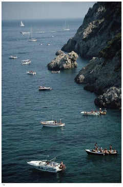 Porto Ercole Boats 1991 - Slim Aarons Estate Stamped