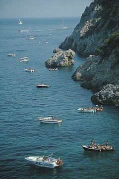 Porto Ercole Boats - Photographie numérique de type C, estampillée en édition limitée